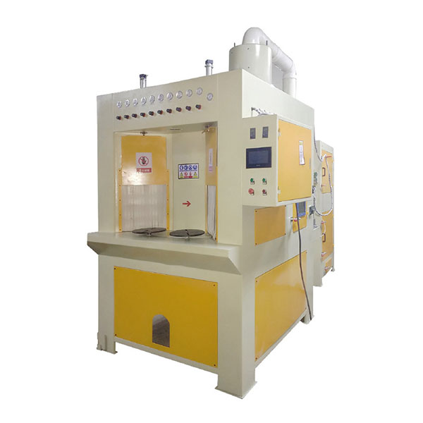 BHPS-1416LA-10 rotary table automatic sandblasting machine